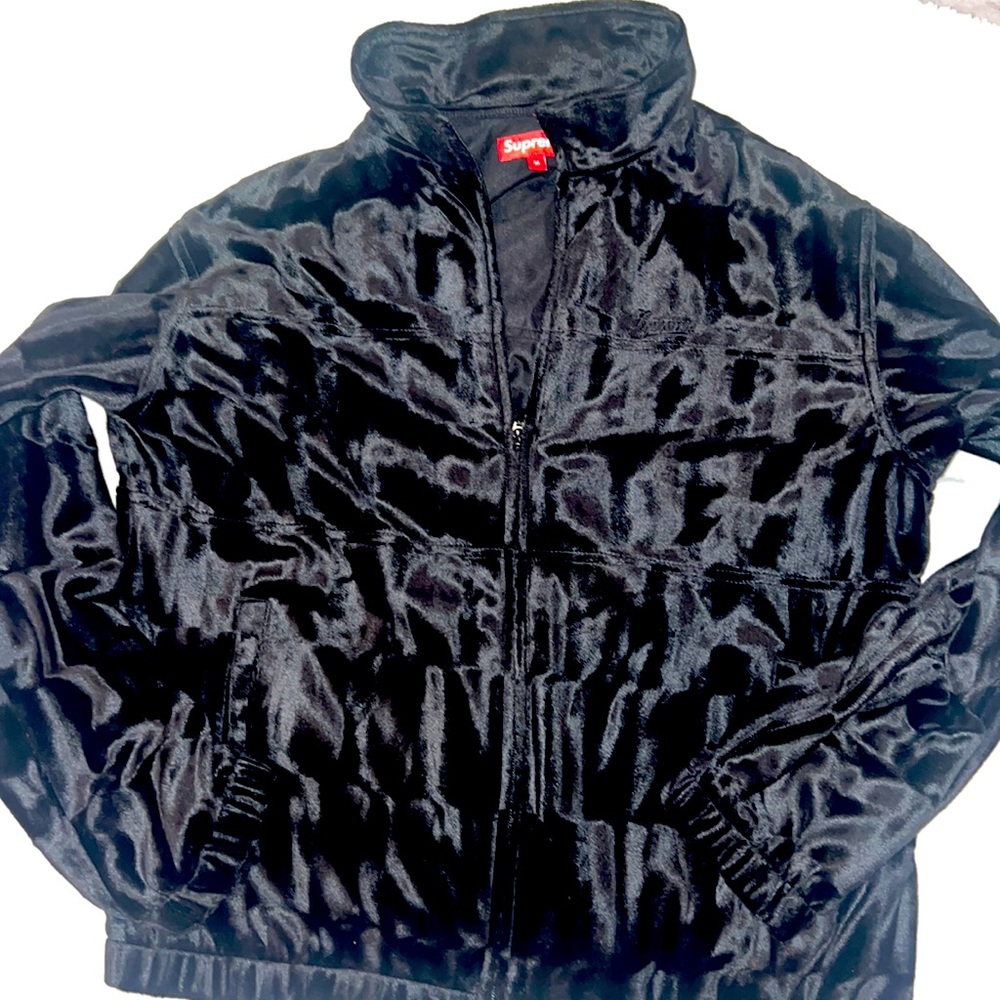 Supreme Velour Track Jacket